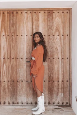 Evelin Wrap Top Terra