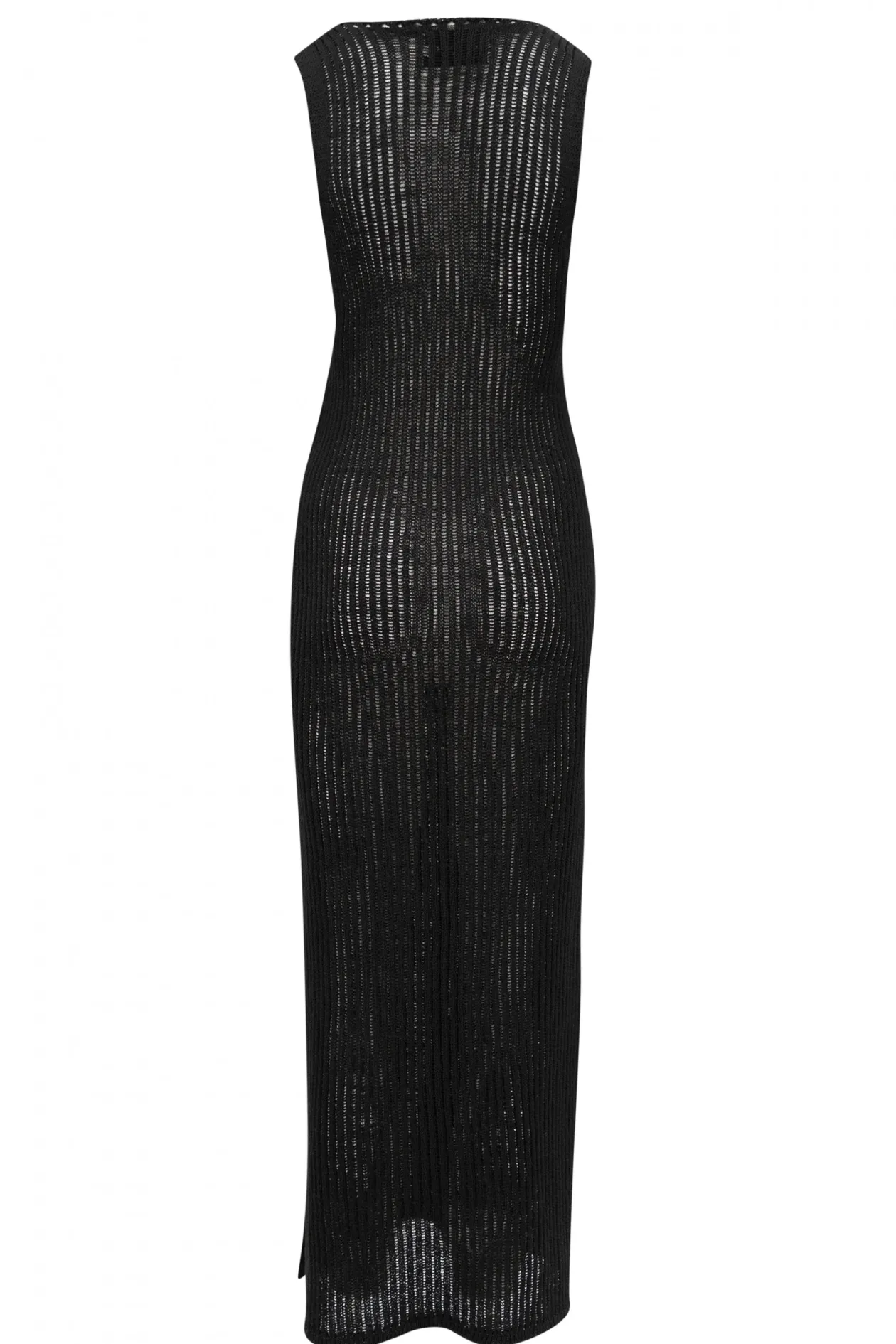 Felin Ajour Strickkleid Schwarz