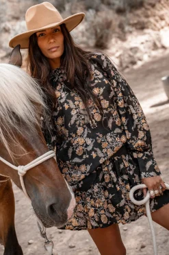 Flora Lou Rock Mehrfarbig