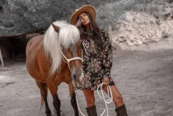 Flora Lou Rock Mehrfarbig