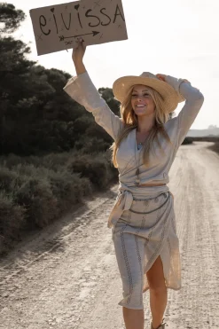 Gestricktes Wickeltop Zoey