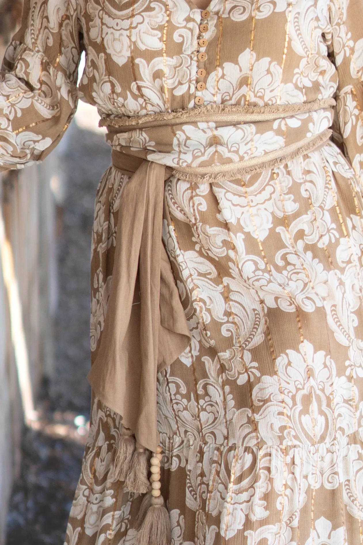 Gürtel Ese Barock Taupe Barock