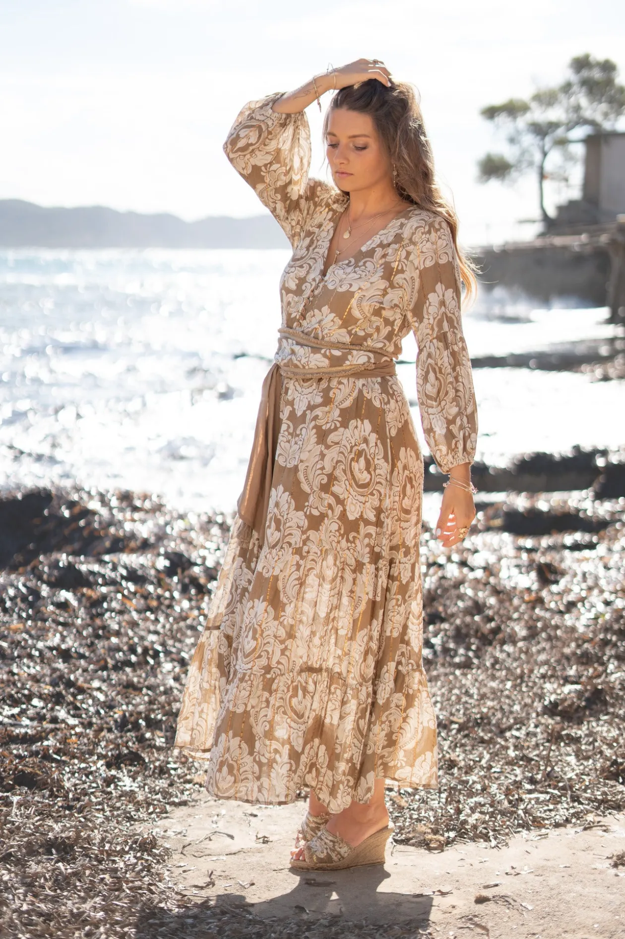 Gürtel Ese Barock Taupe Barock