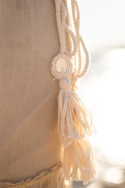 Gürtel Rosa Nyx Elfenbein