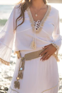 Gürtel Rosa Nyx Taupe