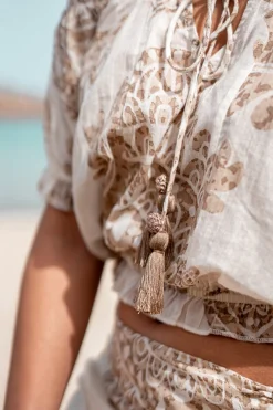 Gypsy Top Adella Taupe