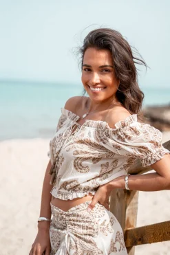 Gypsy Top Adella Taupe