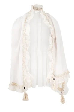 Halstuch Ana Solana Weiß