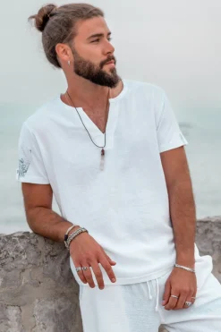 Hemd Chano Mandala Weiß