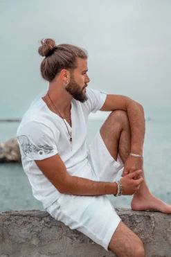 Hemd Chano Mandala Weiß