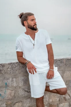 Hemd Chano Mandala Weiß