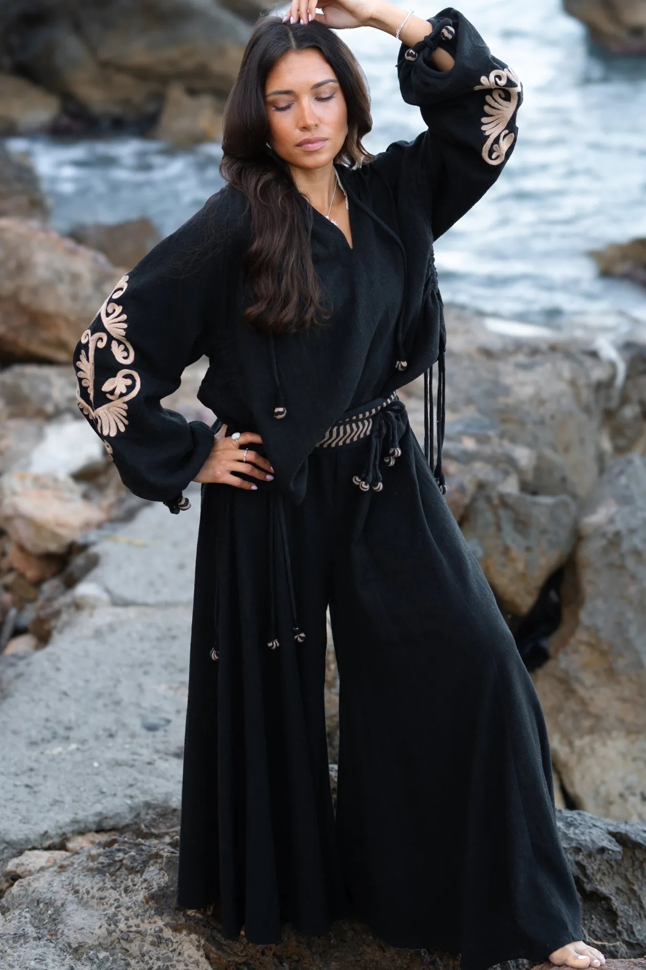 Hose Esthetica Schwarz