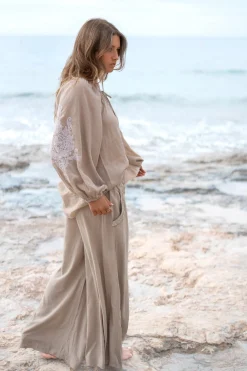 Hose Jorge Cuenca Helles Taupe