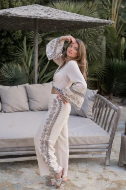 Hose Tonia Resort Elfenbein