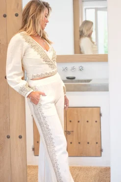 Hose Tonia Scorva Ecru