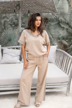 Hose Tonia Scorva Sand