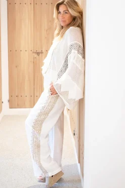 Hose Tonia Scorva Weiß