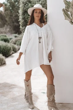 Isabel Tunikakleid Off White