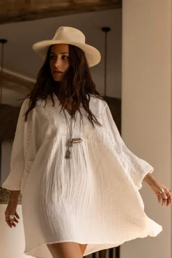 Isabel Tunikakleid Off White