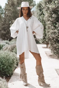 Isabel Tunikakleid Off White