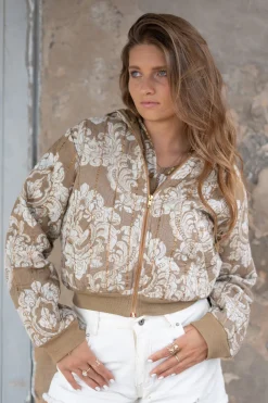 Jacke Nyra Barock Taupe