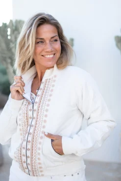 Jacke Nyra Riqueza Weiß