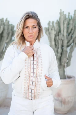 Jacke Nyra Riqueza Weiß