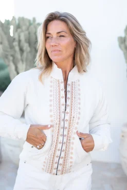 Jacke Nyra Riqueza Weiß