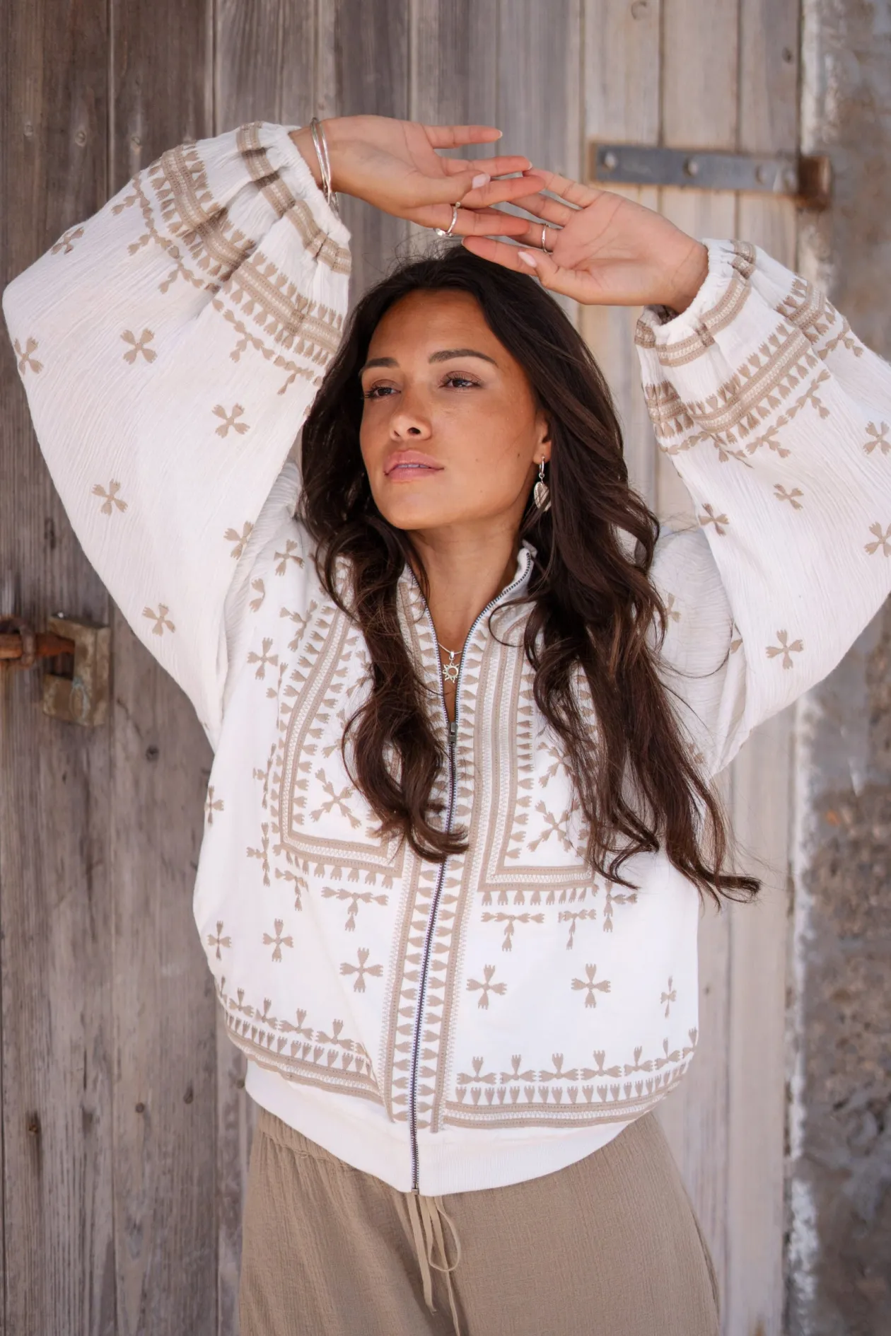 Jacke Sonrisa Off White