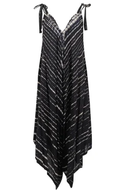 Jumpsuit Alma Tie Dye Schwarz