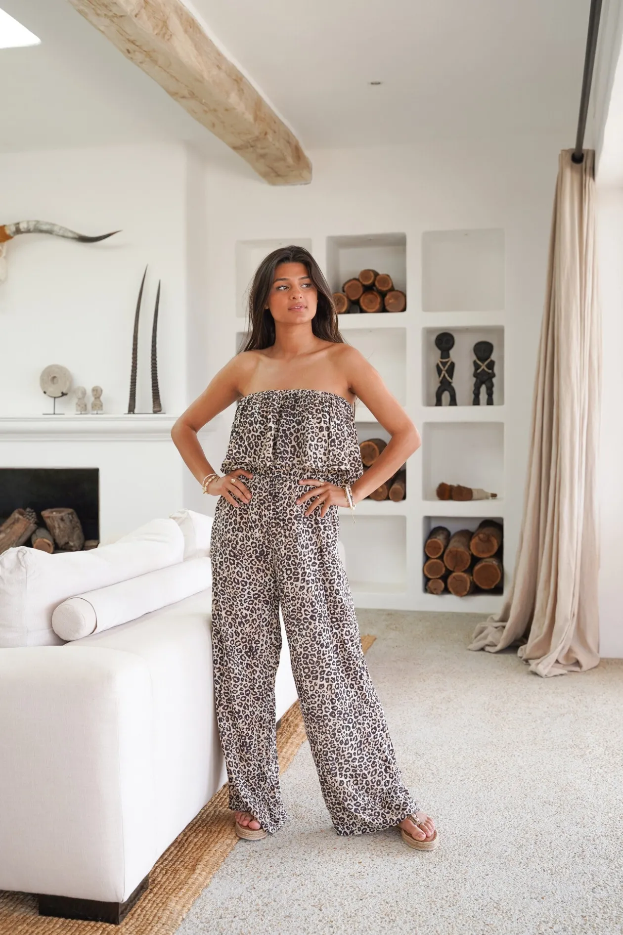 Jumpsuit Camila Leopard