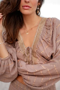 Jumpsuit Emika Hell Taupe