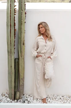 Jumpsuit Lio Ecru