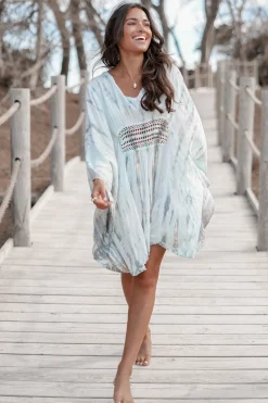 Kaftan Aqua