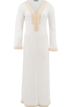 Kaftan Azzurra Weiß