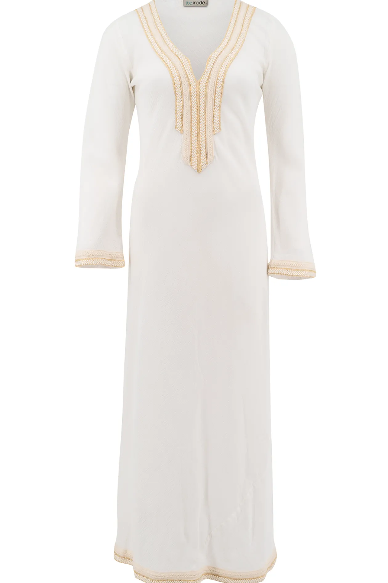 Kaftan Azzurra Weiß