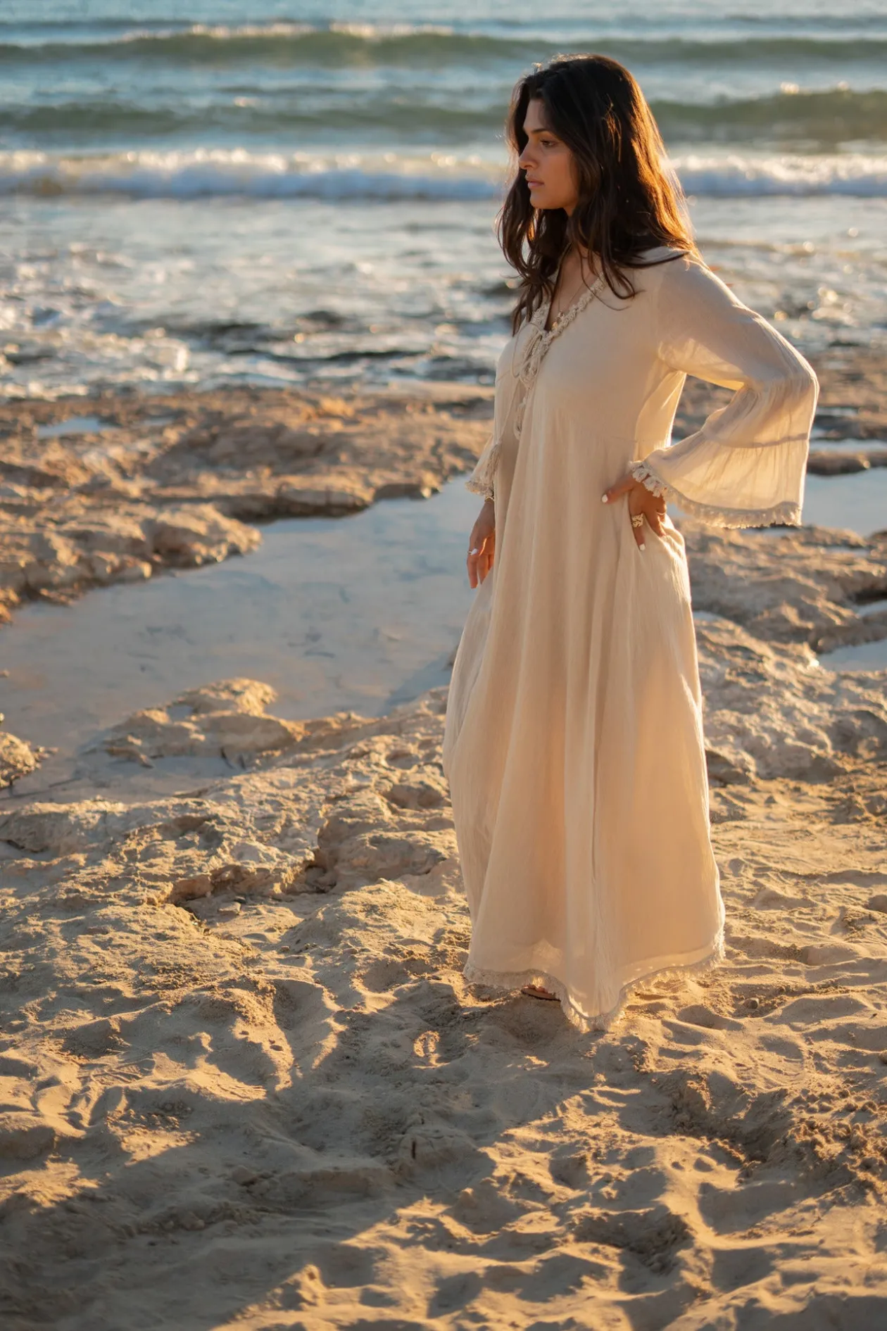 Kaftan Calista Nyx Sand