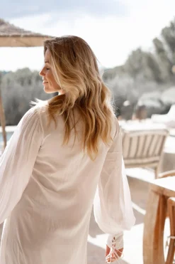 Kaftan Gabriela Granada Weiß