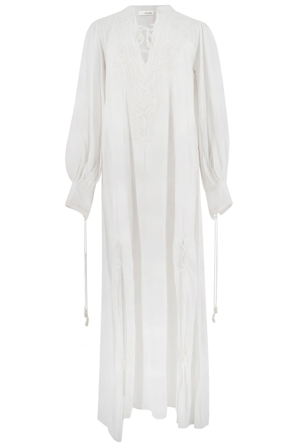 Kaftan Gabriela Granada Weiß