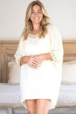Kaftan Laia Scorva Ecru