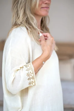 Kaftan Laia Scorva Ecru