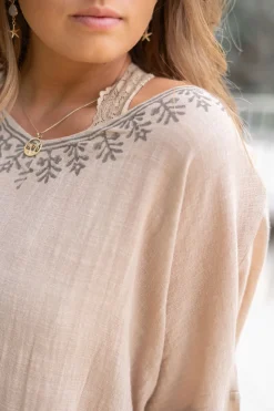 Kaftan Laia Scorva Sand