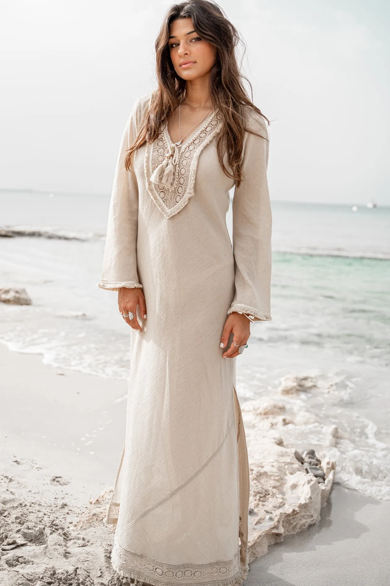 Kaftan Morena Sand