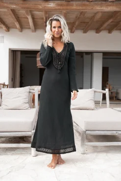 Kaftan Morena Schwarz