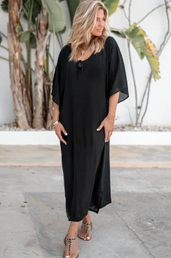Kaftan Neva Schwarz