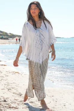 Kaftan Neva Tie Dye Khaki