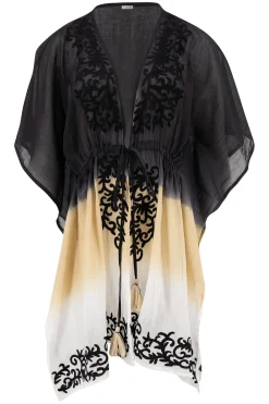 Kimono Flora Schwarz