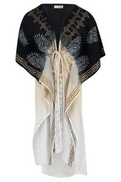 Kimono Griego Schwarz
