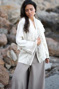 Kimono Jacke Esthetica Ecru