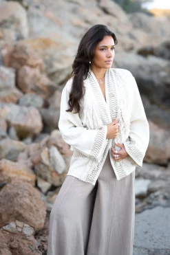 Kimono Jacke Esthetica Ecru